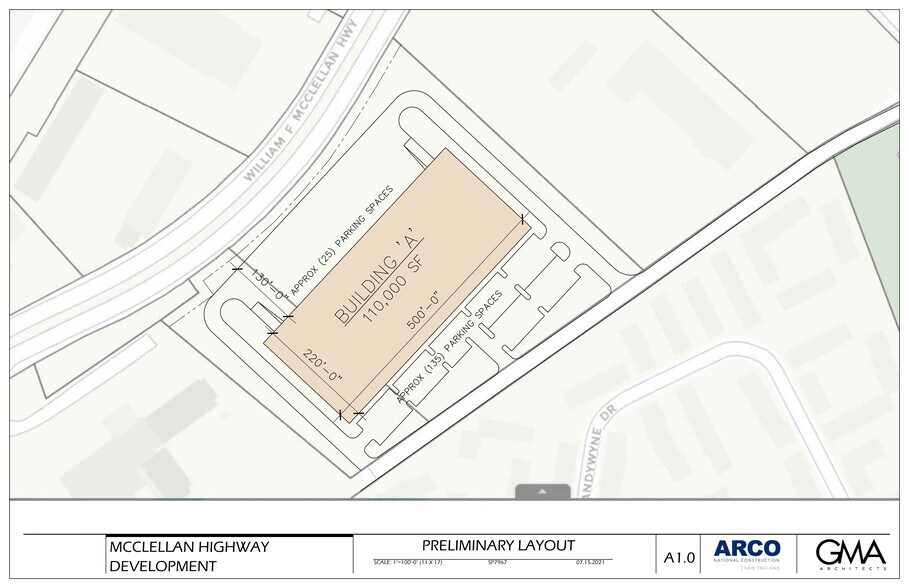 More Photos Of 305-365 William F McClellan, Boston Land For Lease