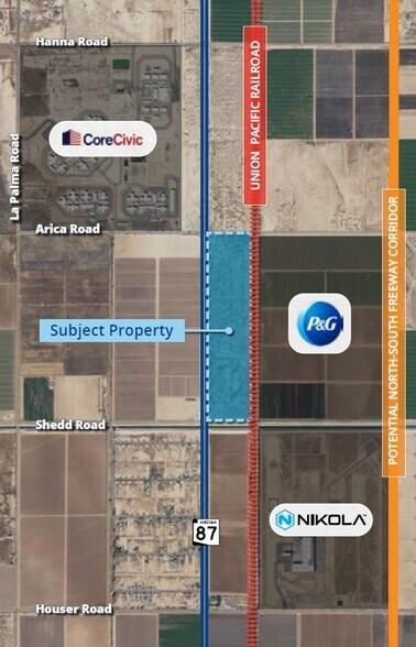 More Photos Of Arica Rd & Highway 87, Eloy Land For Sale
