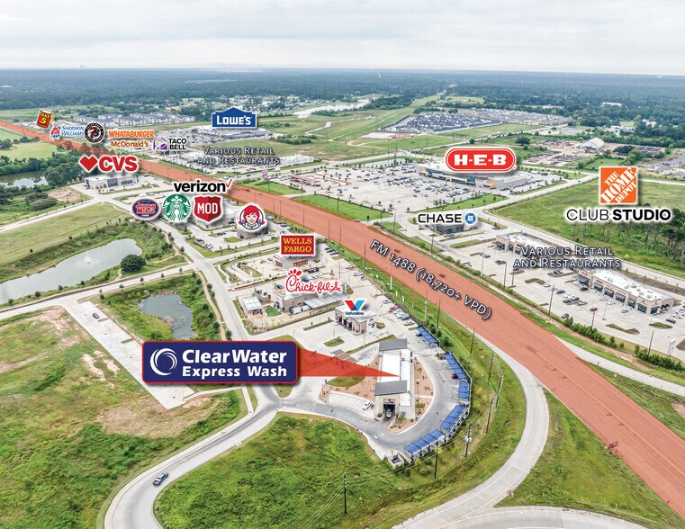 More Photos Of 14206 FM 1488, Magnolia Carwash For Sale