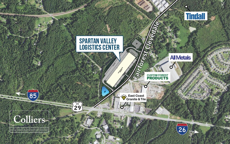 Primary Photo Of 0 Fairforest Clevedale Rd, Spartanburg Industrial For Lease