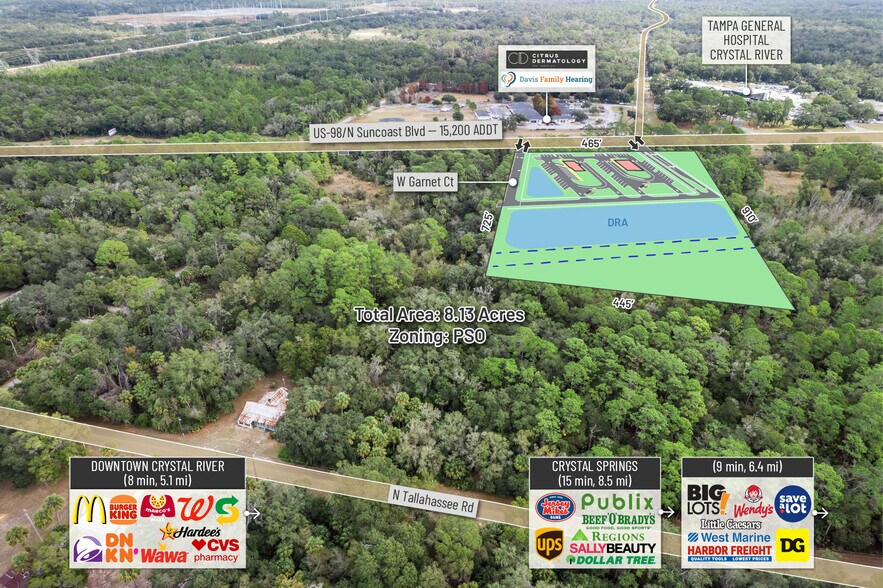 More Photos Of 11570 W Garnet Ct, Crystal River Land For Sale
