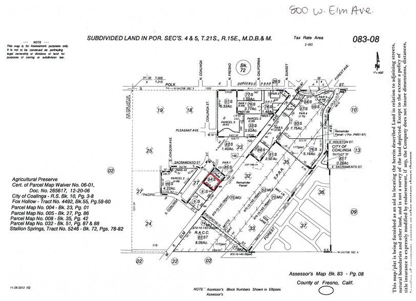 More Photos Of 800 W Elm Ave, Coalinga Warehouse For Sale