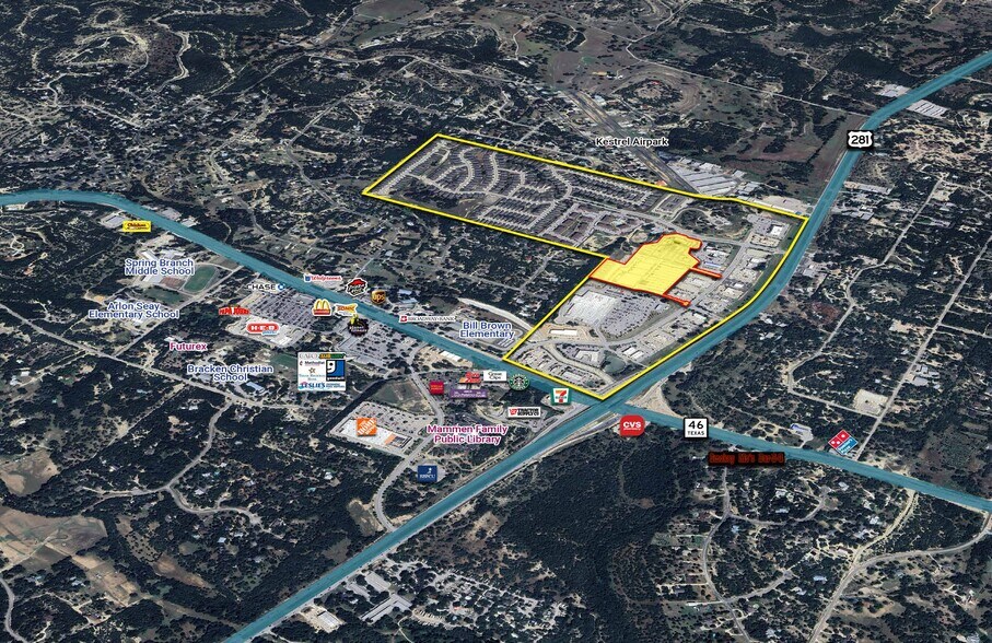 More Photos Of Us Highway 281 & Highway 46, Bulverde General Retail For Lease