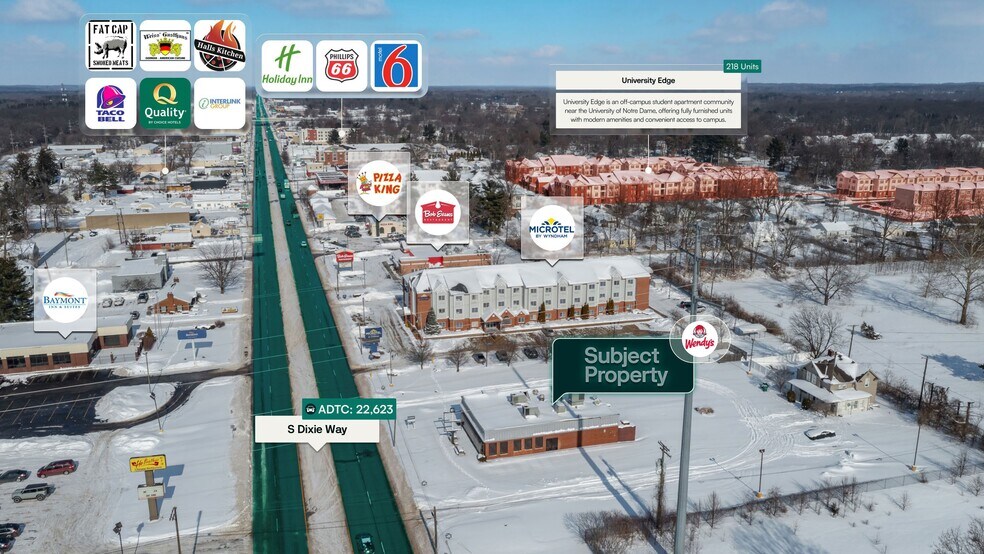 More Photos Of 320 Dixie Way, South Bend Fast Food For Sale