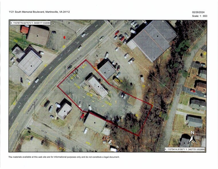 More Photos Of 1121 Memorial Blvd S, Martinsville Fast Food For Sale