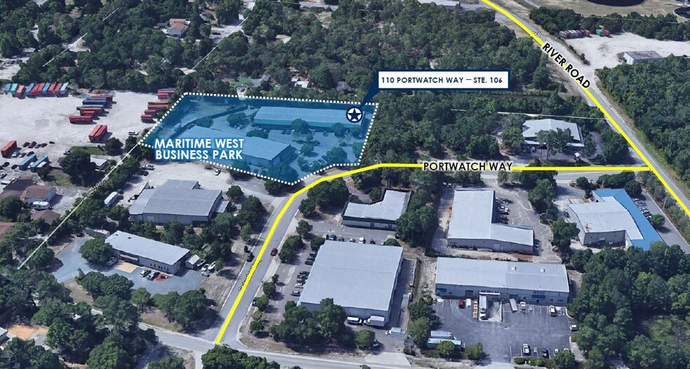 More Photos Of 110 Portwatch Way, Wilmington Light Distribution For Lease