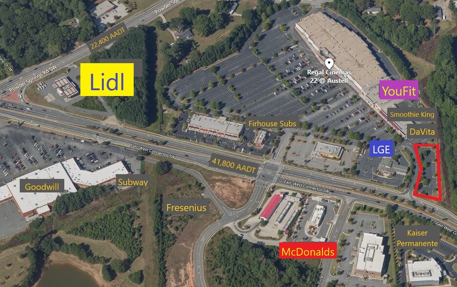 Primary Photo Of 2840 East-West Connector, Austell Land For Lease