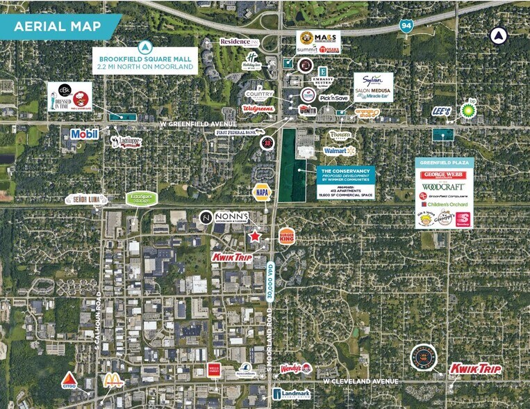 More Photos Of 2075 S Moorland Rd, New Berlin Land For Lease