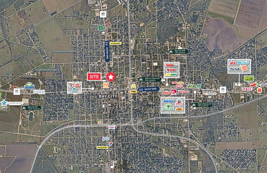 More Photos Of SEC of TX-60 & Tenth St, Bay City Land For Sale