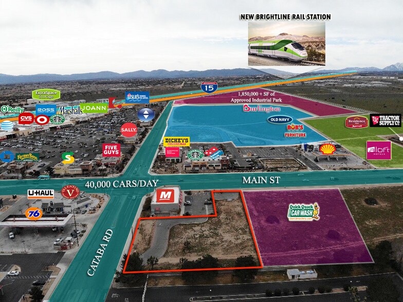 More Photos Of 12684 Main St., Hesperia Land For Lease