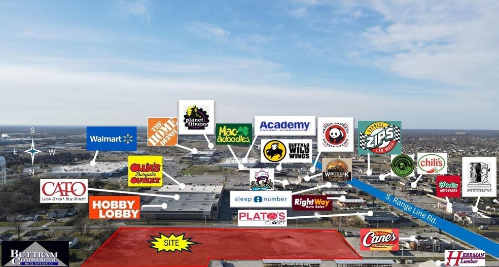 More Photos Of 1229 S Range Line Rd, Joplin Land For Sale