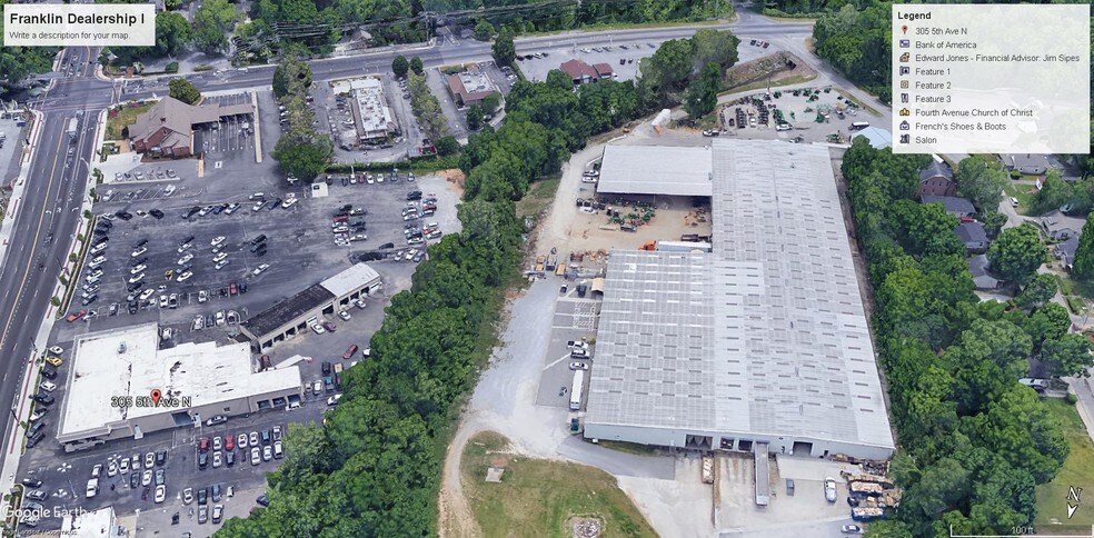 More Photos Of 305 5th Ave N, Franklin Auto Dealership For Lease