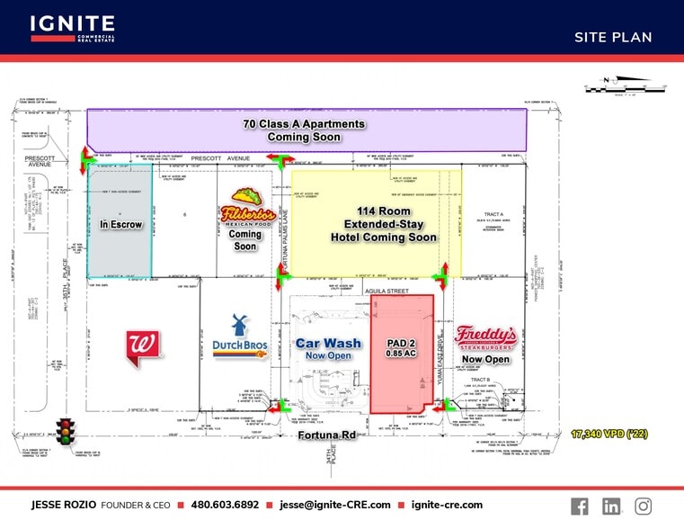 More Photos Of NWC Fortuna Rd & 35th, Yuma Freestanding For Lease