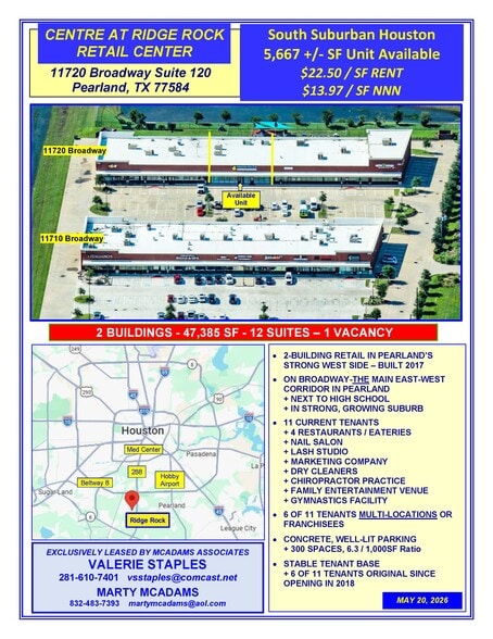 More Photos Of 11710 Broadway St, Pearland Unknown For Lease