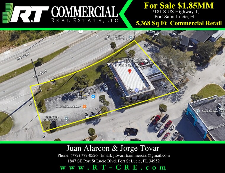 Primary Photo Of 7180 S US Highway 1, Port Saint Lucie Storefront Retail Office For Sale