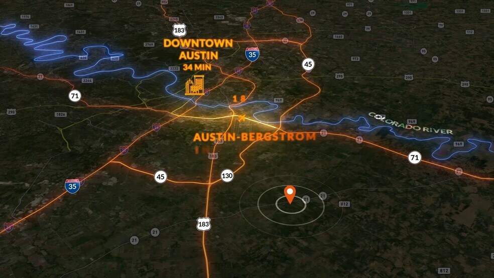 Primary Photo Of 2591 TX-21, Dale Land For Sale