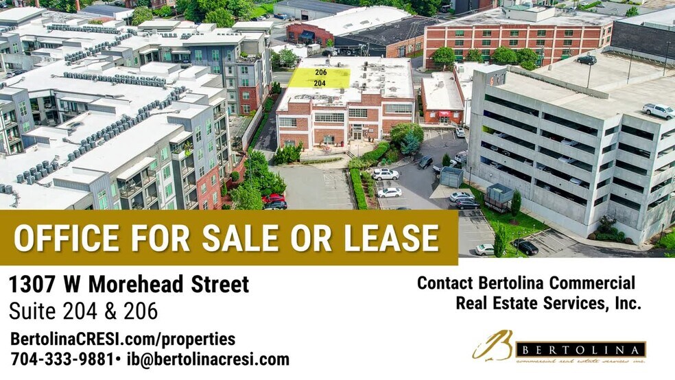 More Photos Of 1307 W Morehead St, Charlotte Office For Lease