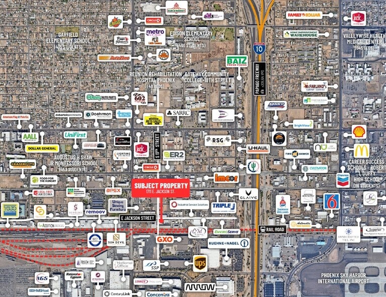 More Photos Of 1711 E Jackson St, Phoenix Warehouse For Lease