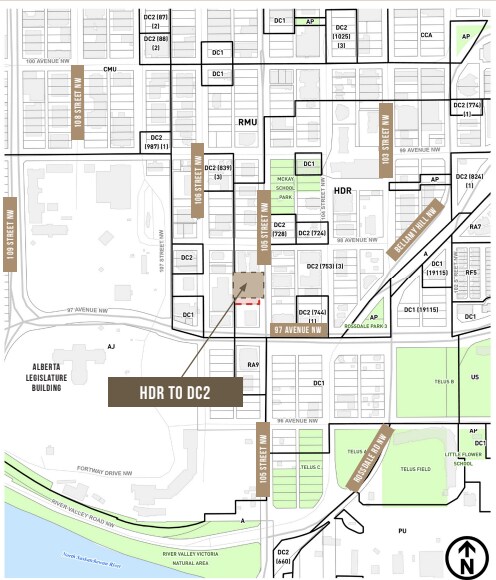 More Photos Of 9724 105 St NW, Edmonton Land For Sale