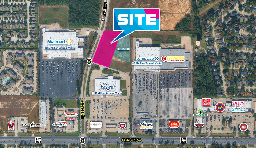 Primary Photo Of 9451 FM 1960 Bypass Rd W, Humble General Retail For Sale