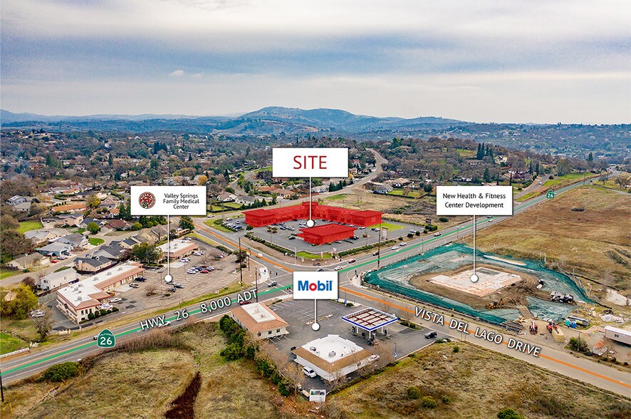 More Photos Of 1906 Vista Del Lago Dr, Valley Springs Storefront For Lease
