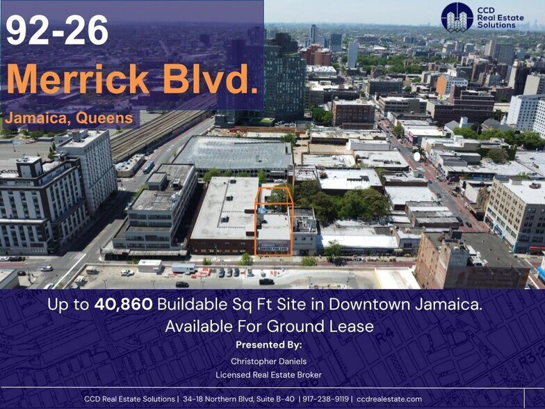 Primary Photo Of 9226 Merrick Blvd, Jamaica Land For Sale