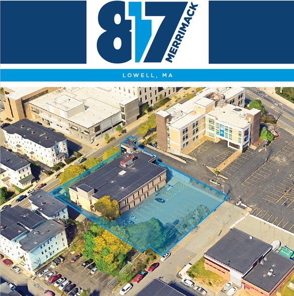 Primary Photo Of 817 Merrimack St, Lowell Medical For Sale