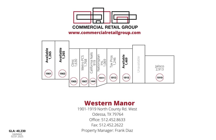 Primary Photo Of 1911 N County Rd W, Odessa General Retail For Lease