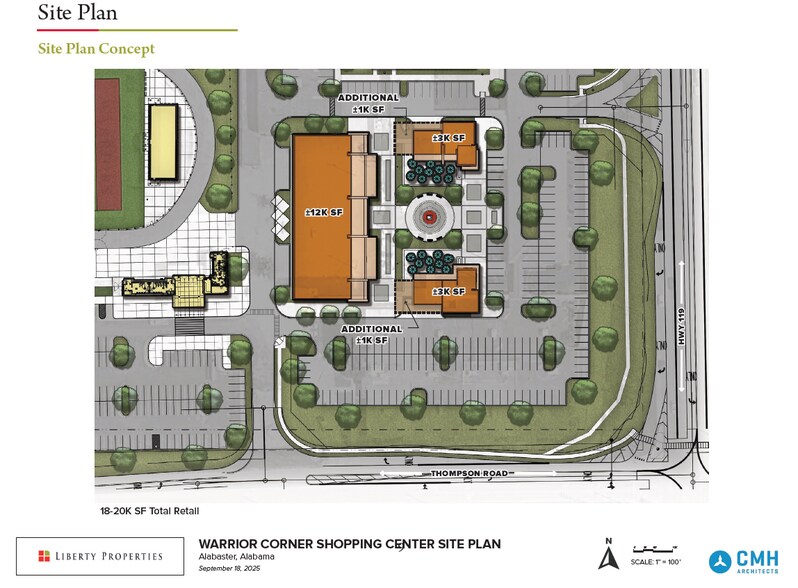 More Photos Of Thompson Rd. @ Highway 119, Alabaster General Retail For Lease