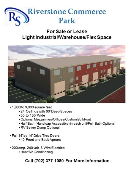More Photos Of 651 William Shockley Way, Mesquite Warehouse For Sale