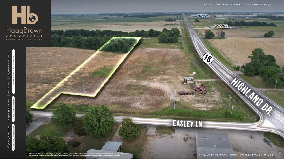 More Photos Of 6904 E Highland Dr, Jonesboro Land For Lease