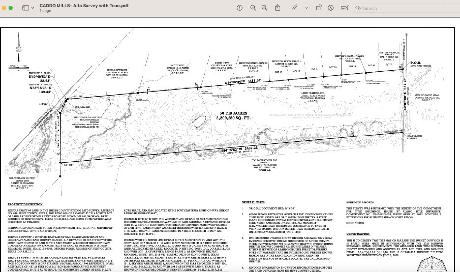 Primary Photo Of CR 2617 Caddo Mills Texas 75135, Caddo Mills Land For Sale