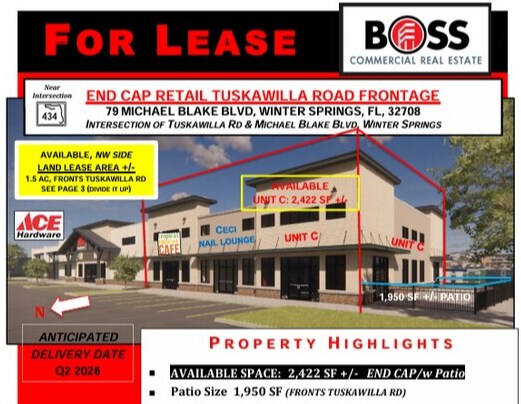 Primary Photo Of 79 Michael Blake Blvd, Winter Springs General Retail For Lease