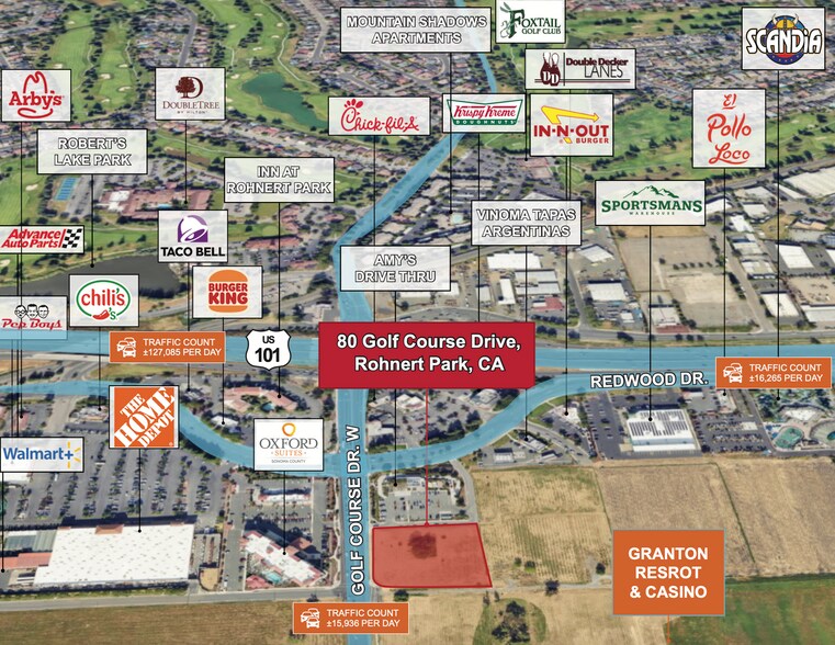 More Photos Of 80 Golf Course Rd, Rohnert Park Land For Lease