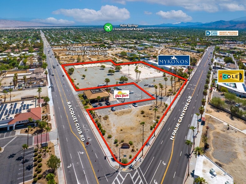 More Photos Of N Palm Canyon Dr @ Racquet Club Rd, Palm Springs Land For Sale