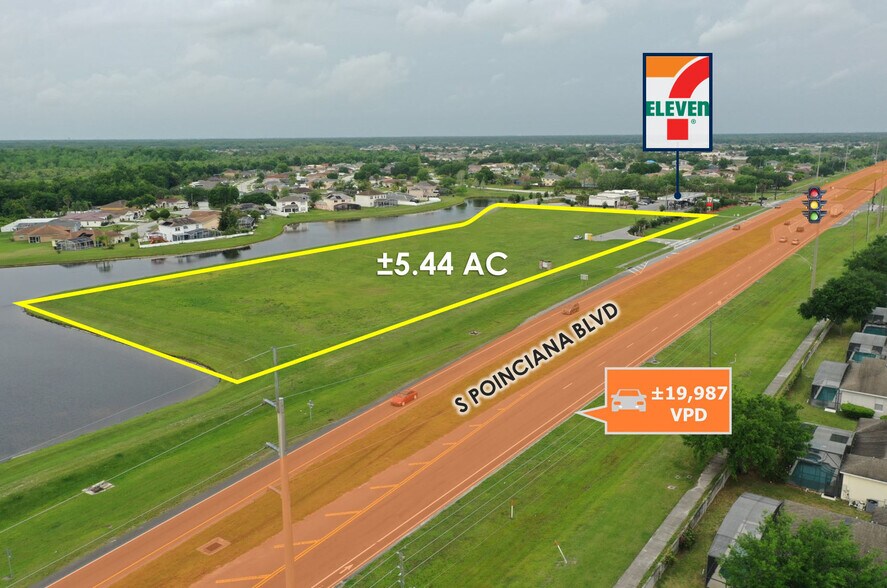 Adj. to 2600 S Poinciana Blvd, Kissimmee, FL 34758 Land For Sale