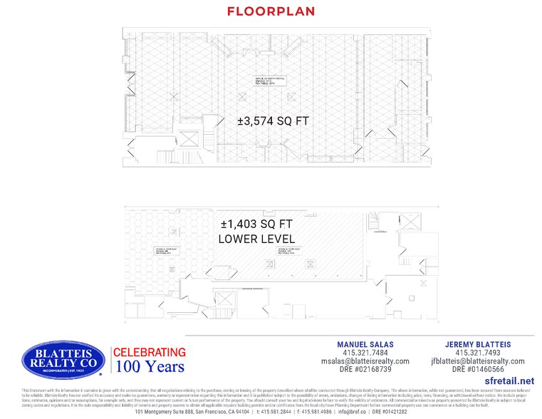 More Photos Of 21-23 Grant Ave, San Francisco Office For Lease