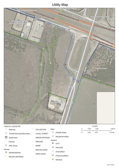 More Photos Of SW HK Dodgen Loop 363 & S 5th St @ State Hwy 36, Temple Land For Sale