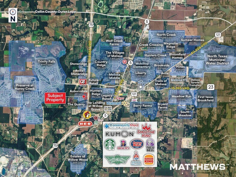 More Photos Of Lindenwood Ave & US Highway 75, Melissa Unknown For Lease