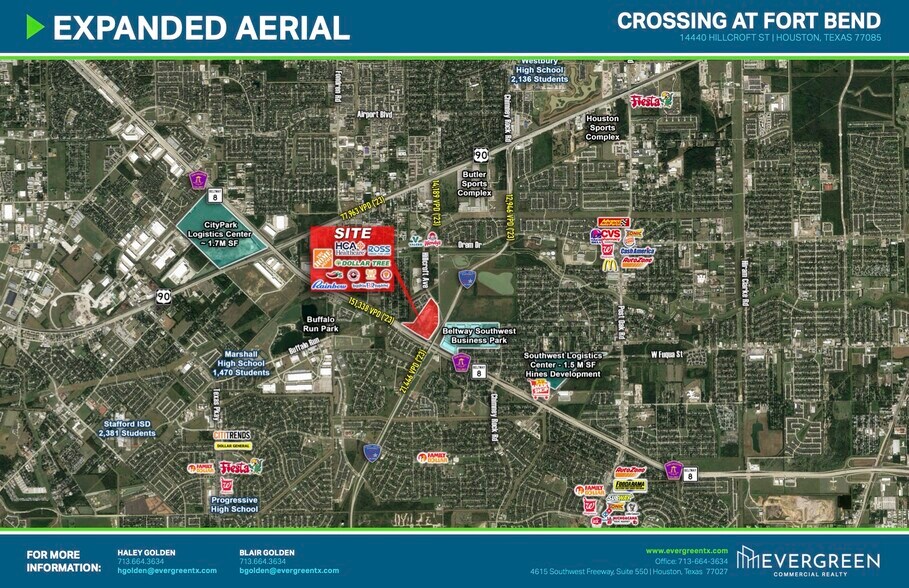 More Photos Of 14440 Hillcroft St, Houston Unknown For Lease