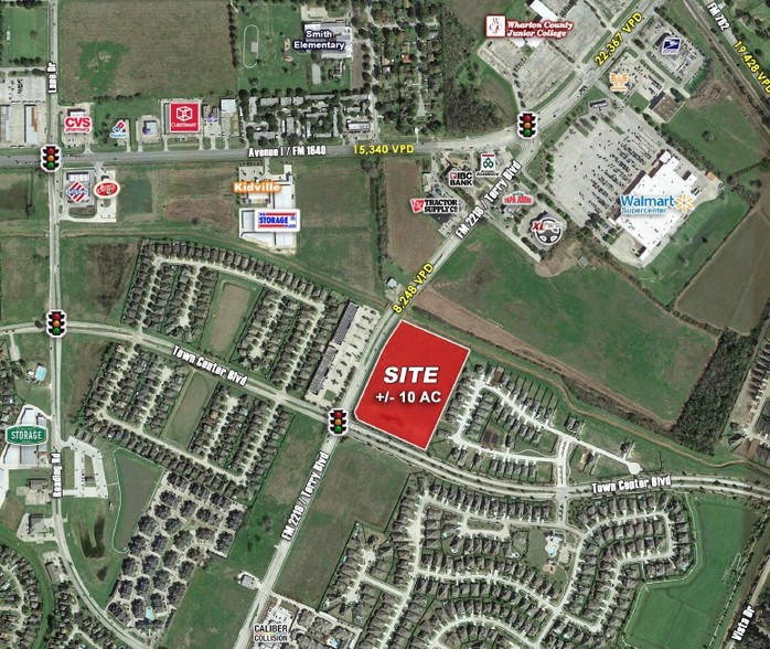 Primary Photo Of FM 2218 & Town Center Blvd, Rosenberg Land For Sale