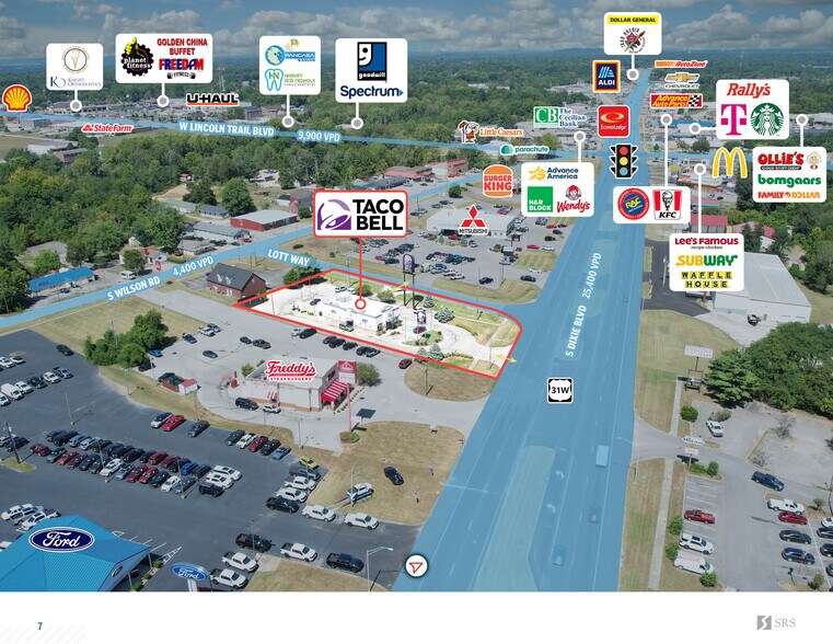 More Photos Of 311 S Dixie Hwy, Radcliff Fast Food For Sale