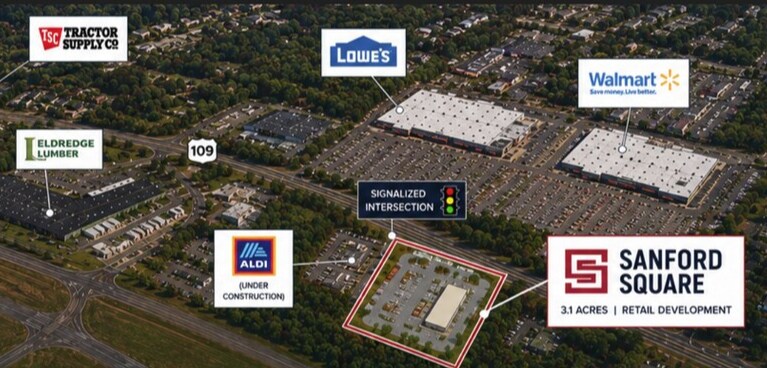 Primary Photo Of 1903 Main St, Sanford Land For Lease