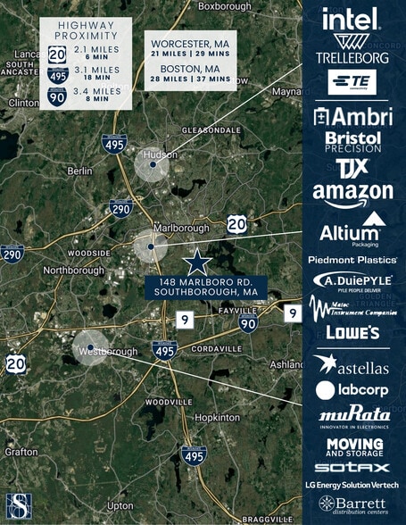 More Photos Of 148 Marlboro Rd, Southborough Warehouse For Sale