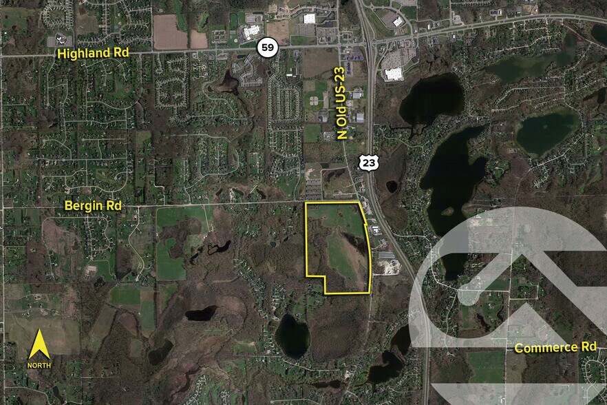More Photos Of Old US 23, Hartland Township Land For Sale