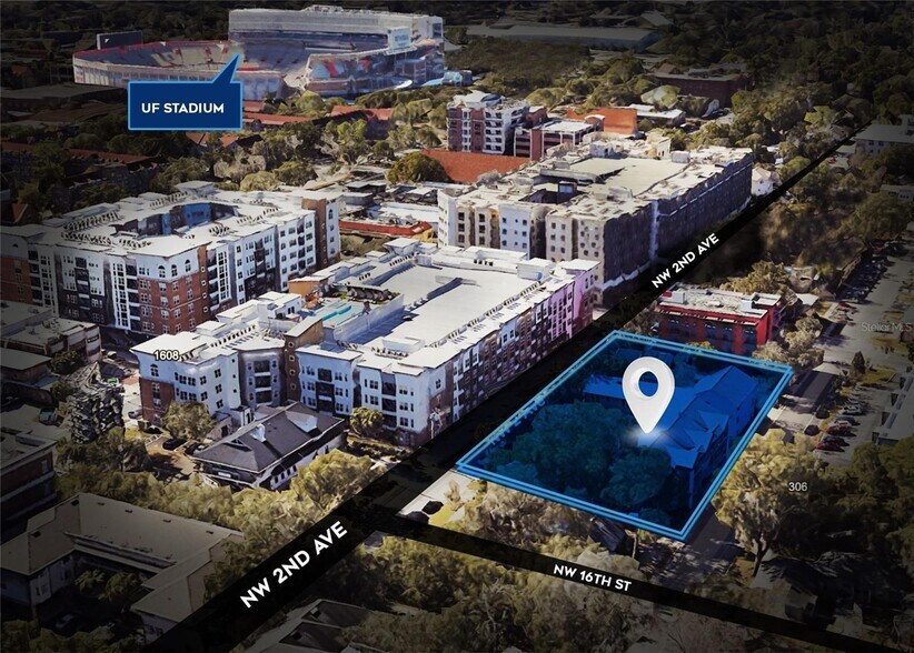 Primary Photo Of 1615 NW 3rd Ave, Gainesville Apartments For Sale