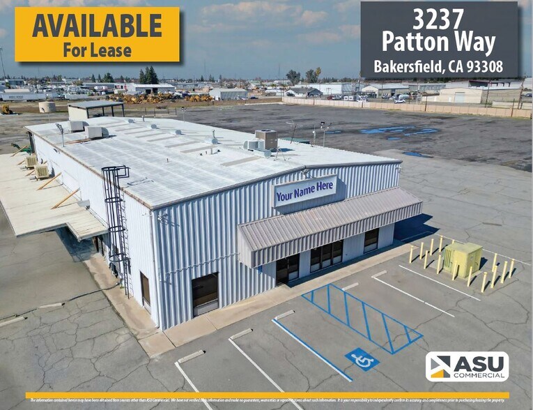 More Photos Of 3237 Patton Way, Bakersfield Manufacturing For Lease