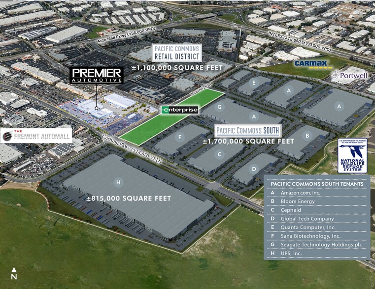 More Photos Of 5601-5701 Cushing Pky, Fremont Auto Dealership For Sale