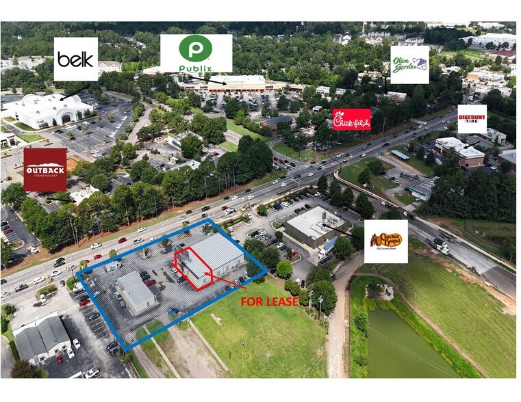 More Photos Of 2396-2402 Whiskey Rd, Aiken Freestanding For Lease
