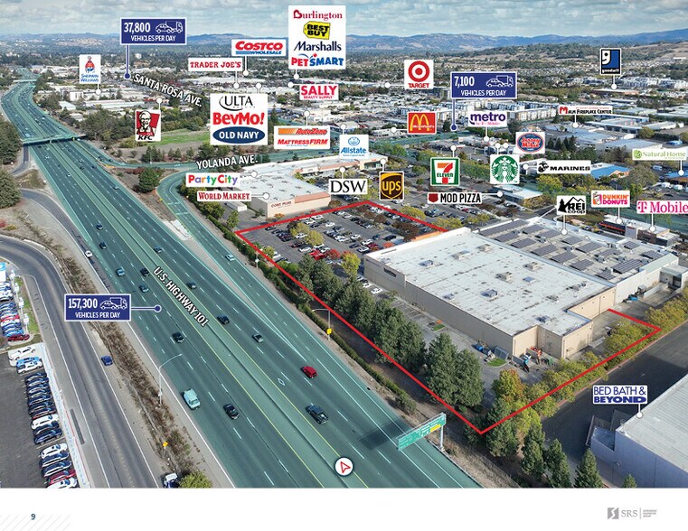 More Photos Of 2705 Santa Rosa Ave, Santa Rosa General Retail For Lease